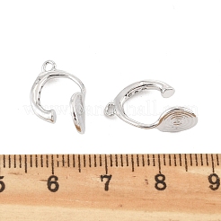 Латунные серьги с клипсами&nbsp;LS-KK-K371-27A-P