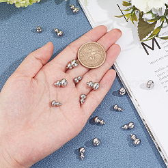 18 шт. 3 бусины из нержавеющей стали 304 STAS-UN0026-67