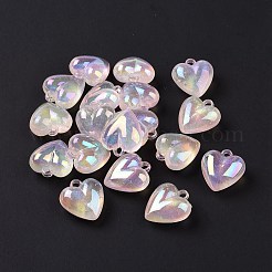 УФ-покрытие светящиеся прозрачные акриловые бусины OACR-C001-05