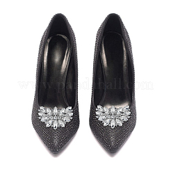 1 пара съемных пряжек для обуви из сплава в форме цветка&nbsp;FIND-HY0002-13