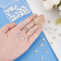 50 шт. Латунные бусины KK-PH0006-70B