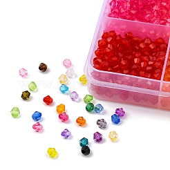 5760pcs 22 Farben transparente Acrylperlen&nbsp;TACR-YW0001-62