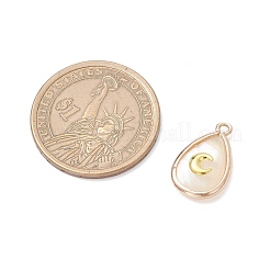 3 шт. 3 стиля подвески-слезинки из натуральной ракушки пауа&nbsp;PALLOY-JF03762