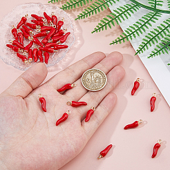 40 шт. Подвески из сплава с эмалью&nbsp;ENAM-FH0001-88