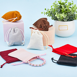 24шт 8 цвета бархатные упаковочные пакеты TP-HY0001-13