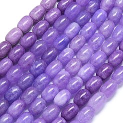 Chapelets de perles en jade de malaisie naturelle&nbsp;G-B165-D04-10x14mm