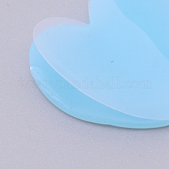 ハートシリコン接着剤粘土  DIYダイヤモンド塗装ステッカーキット用  ライトスカイブルー  27.5x27x3mm&nbsp;DIY-WH0196-10A