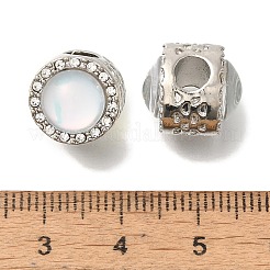 Perline europei cremagliera in lega placcatura&nbsp;FIND-H005-02P-02