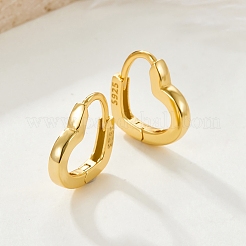 925 серьги-кольца из стерлингового серебра для женщин EJEW-F317-22G