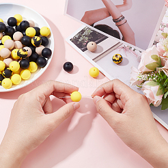 100 шт. Силиконовые бусины SIL-BC0001-03