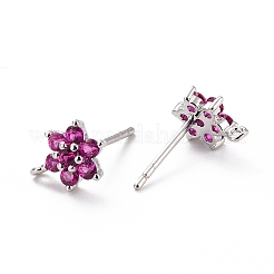 Risultati in ottone con micro pavé di zirconi cubici&nbsp;ZIRC-C027-14P-RS