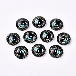 Glas cabochons&nbsp;GLAA-WH0015-22F-09