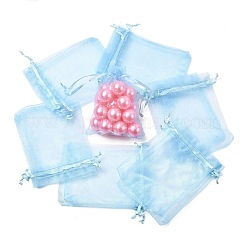 Sacchetti regalo in organza con coulisse&nbsp;OP-R016-9x12cm-08