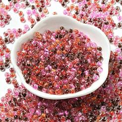 Прозрачный стеклянный круглый бисер&nbsp;SEED-B001-05A-15