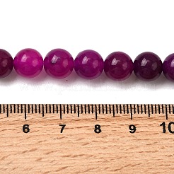 Природные окрашенные белого нефрита нитей бисера G-M402-C03-30