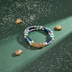 Застежки латунные коробки&nbsp;KK-PH0004-65G