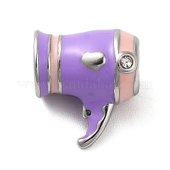 304 нержавеющая сталь эмалированные европейские бусины STAS-G308-37P