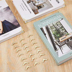 150 шт. книги скрапбукинг альбом меню папки железные защитные уголки IFIN-DC0001-07