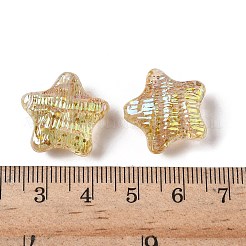 Уф-покрытие прозрачные акриловые бусины&nbsp;OACR-G051-01C