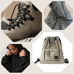 32шт 4 цвета латунные концы шнура AJEW-LP0001-01