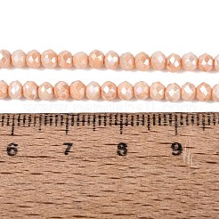 Anlaufschutz-Glasperlenstränge mit galvanischer Unterlegscheibe&nbsp;EGLA-T021-3mm-17-16