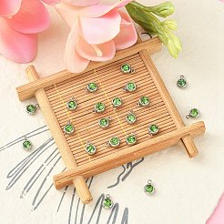 20 шт. 201 подвеска со стразами из нержавеющей стали&nbsp;STAS-YW0002-02C