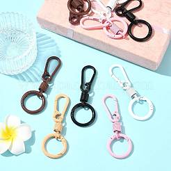 10 шт. окрашенные распылением кольца пружинного затвора из сплава железа FIND-FS0004-54