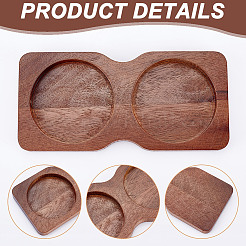 Держатель деревянной мельницы для перца AJEW-WH0541-56