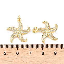 Латунные микро проложить кубического циркония подвески&nbsp;KK-C162-057G-01