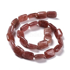 Chapelets de perles aux fraises en quartz naturel&nbsp;G-I232-03