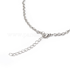 Пластиковая летучая мышь с каплевидным ожерельем и серьгами с подвесками SJEW-G081-01AS