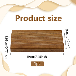 4-слотовые деревянные подставки для ручек&nbsp;ODIS-WH0043-177