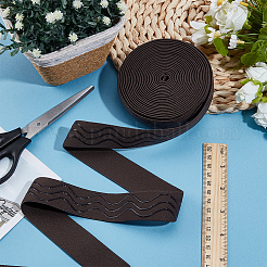 5 ярд полиэстеровых нескользящих эластичных лент&nbsp;SRIB-GF0001-62B