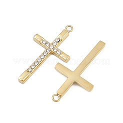 Подвески из нержавеющей стали 304 со стразами&nbsp;STAS-P415-10G