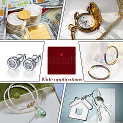 Квадратные бархатные сумки для украшений&nbsp;TP-B001-01B-07