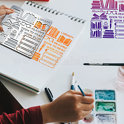 Металлические трафареты из нержавеющей стали для барбекю на каждый день DIY-WH0279-178