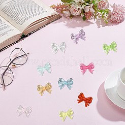 200шт 10 цвета прозрачные акриловые бусины&nbsp;TACR-PA0001-11