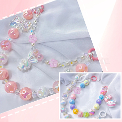 150 шт. Прозрачные стеклянные бусины GLAA-SP0001-23B