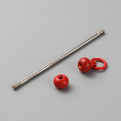 Железный стержень из бисера брелок для изготовления ювелирных изделий своими руками&nbsp;IFIN-SZC0005-01A-07