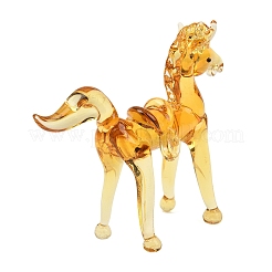 Handgefertigte Lampenglas-Pferdefiguren&nbsp;LAMP-C026-05C