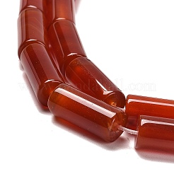 Натуральный красный агат бисер нитей G-NH0020-A01-01