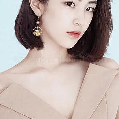 Набор для изготовления сережек в виде солнечных капель своими руками DIY-SZ0009-71