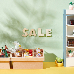 Незаконченный деревянный алфавит и цветочные пазлы DIY-WH0366-07