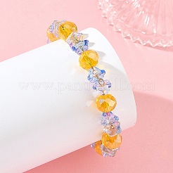 Bracelets de perles de verre d'Halloween pour femmes&nbsp;BJEW-JB14451