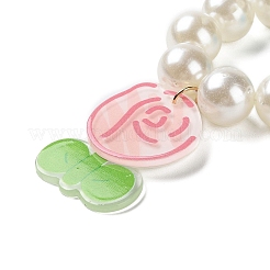 Цветочные акриловые подвесные украшения&nbsp;LS-HJEW-F019-03