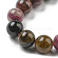 Натуральный турмалин бисер нитей G-C076-6mm-10