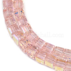 Гальванизируйте прозрачное стекло бисер нитей&nbsp;EGLA-B011-07A-AB05