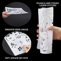 10 pz 10 stili pp plastica scava fuori modelli di stencil per pittura&nbsp;DIY-GF0007-35