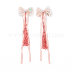 Заколка для волос из кожи аллигатора с бантом PHAR-D013-03C