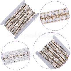 10 ярд блестящей золотой полиэстеровой плетеной ленты&nbsp;OCOR-GF0002-93B